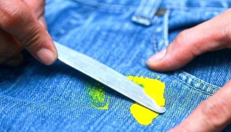 پاک کردن رنگ روغنی از روی لباس